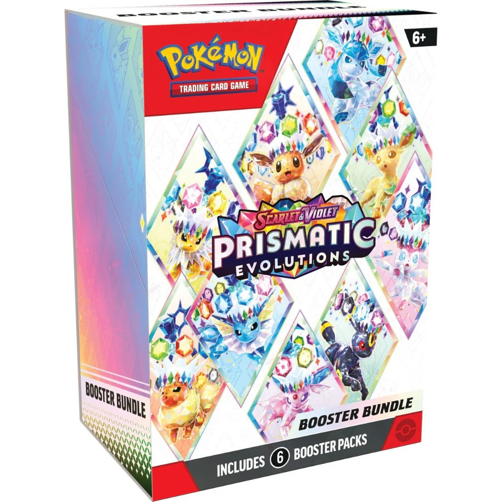 Pokémon Scarlet & Violet: Prismatic Evolutions Booster Bundle