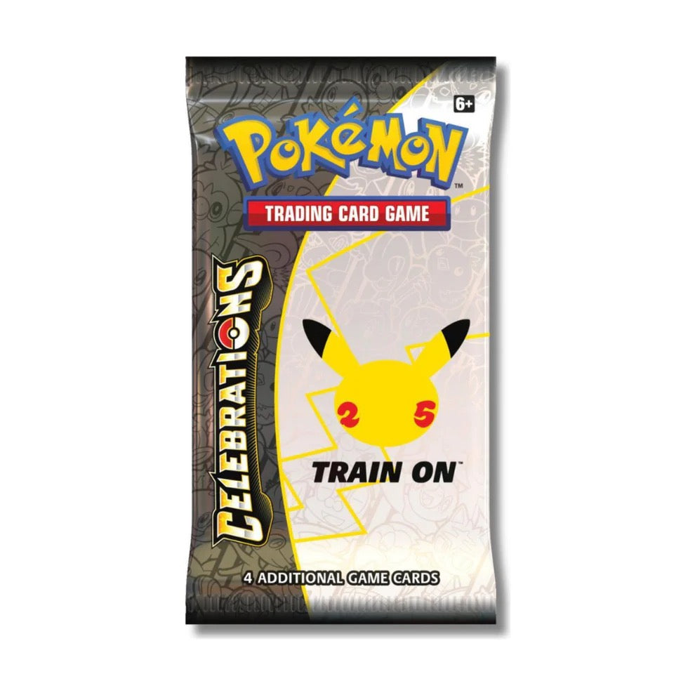 Pokémon Sword & Shield: Celebrations Booster Pack (4 Kort)