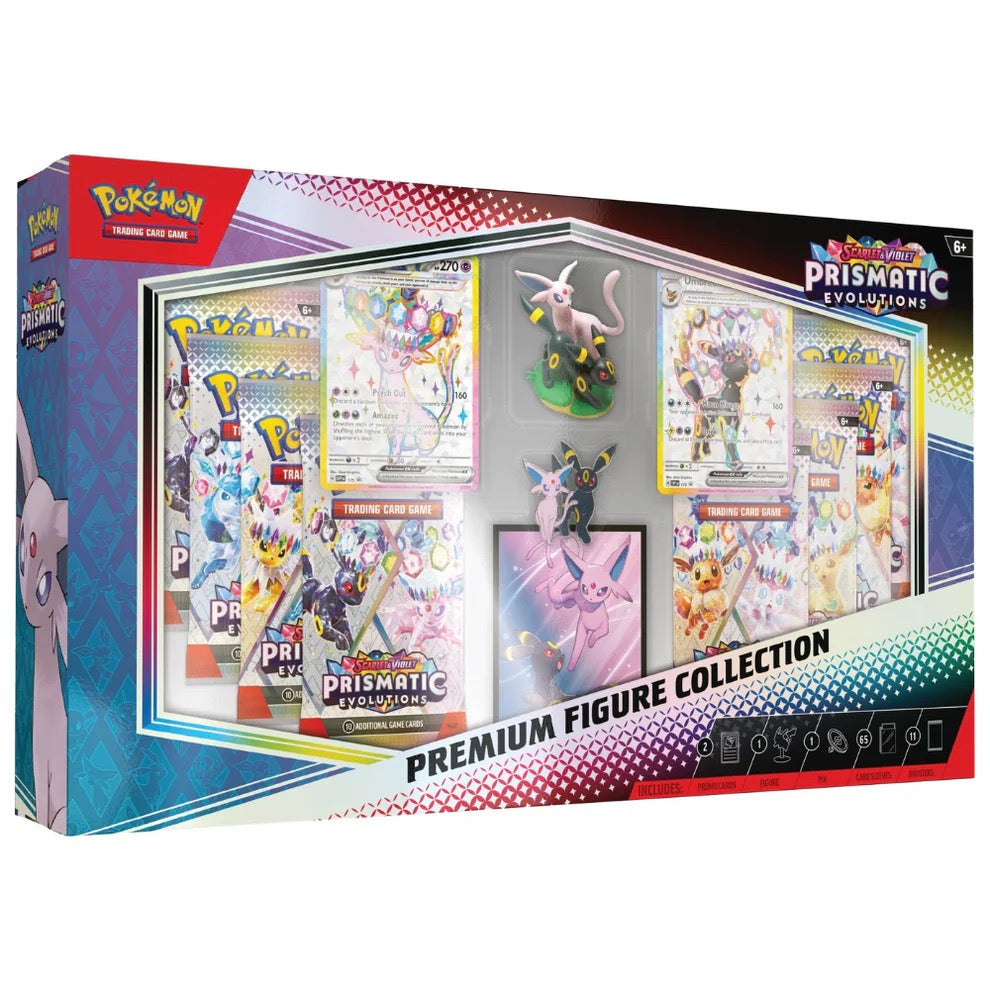 Pokémon Scarlet & Violet: Prismatic Evolutions Premium Figure Collection