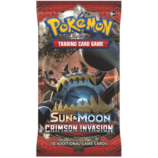 Pokémon Sun and Moon: Crimson Invasion Booster Pack