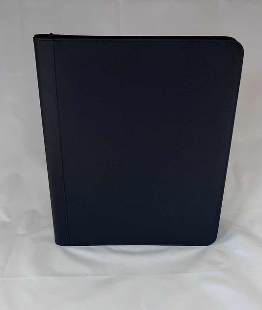 Svart Toploader 9-pocket zip-binder för 216 kort