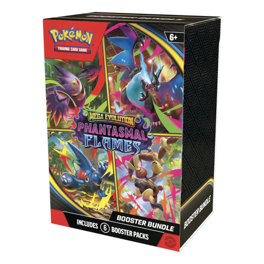 Pokémon Mega Evolution: Phantasmal Flames Booster Bundle