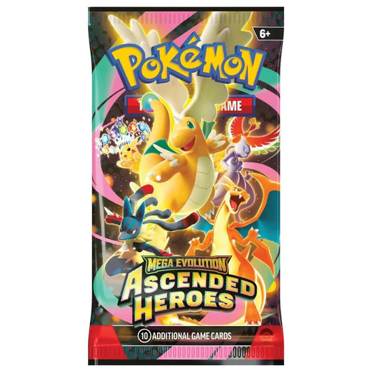Pokémon Mega Evolution: Ascended Heroes Booster Pack