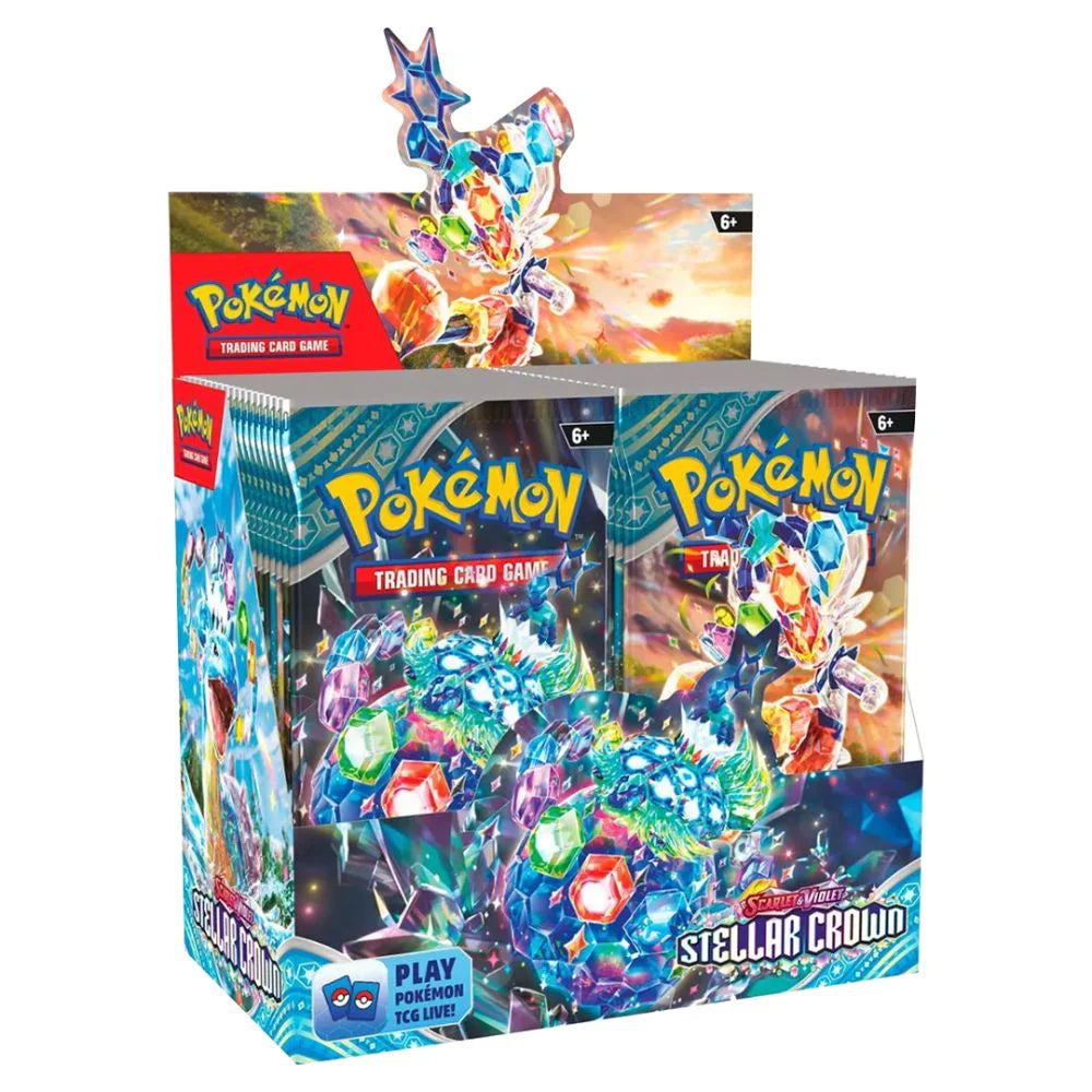Pokémon Scarlet & Violet: Stellar Crown Booster Box